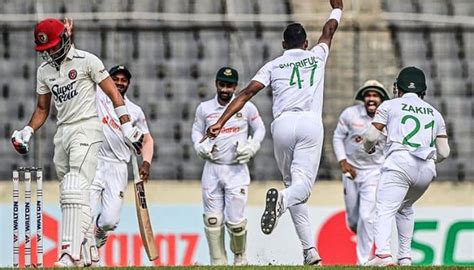 Bangladesh beat Afghanistan, Bangladesh won by 546 runs.